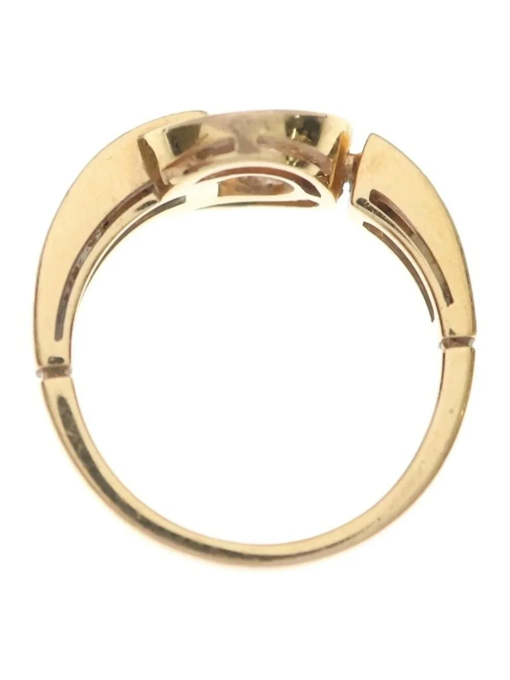 Bvlgari Diamond Ring Yellow Gold